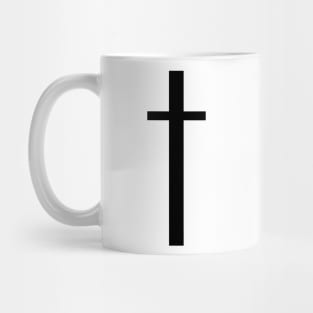 Black Cross Mug